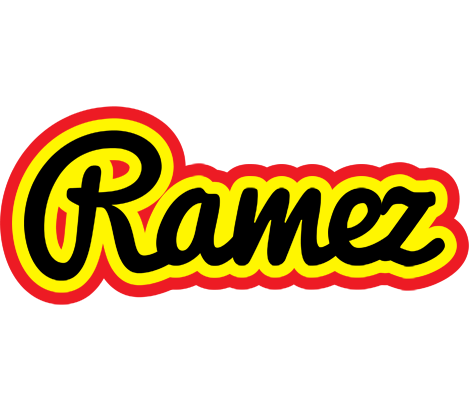 Ramez flaming logo