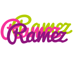Ramez flowers logo