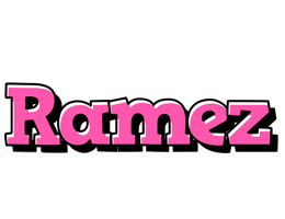 Ramez girlish logo