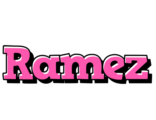Ramez girlish logo