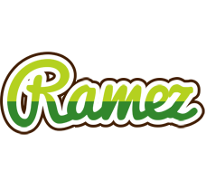 Ramez golfing logo