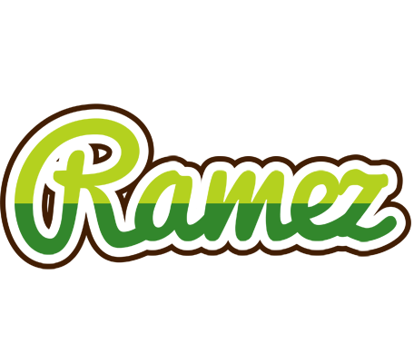 Ramez golfing logo