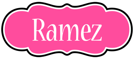 Ramez invitation logo