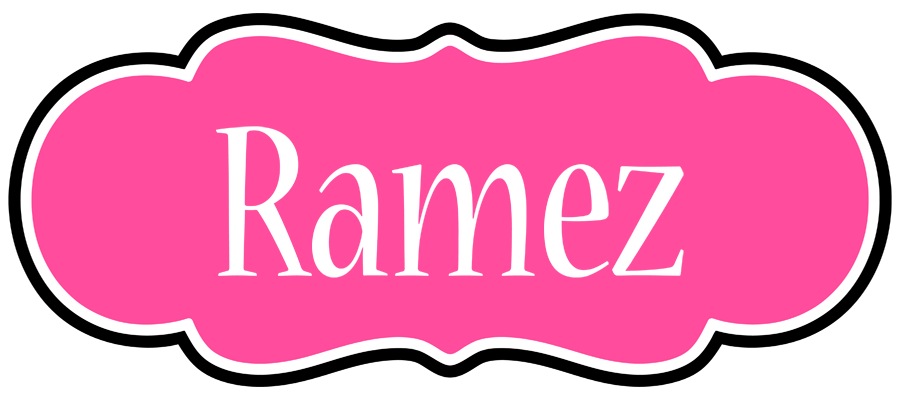 Ramez invitation logo