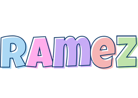 Ramez pastel logo