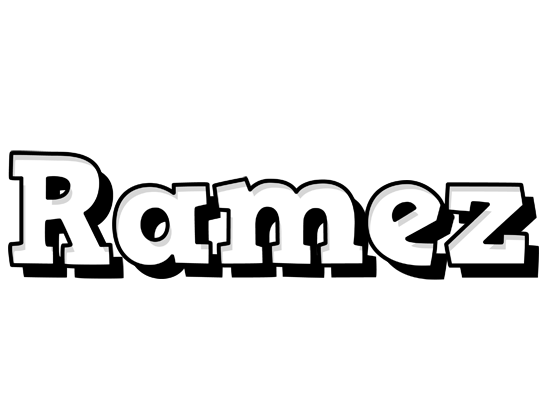 Ramez snowing logo