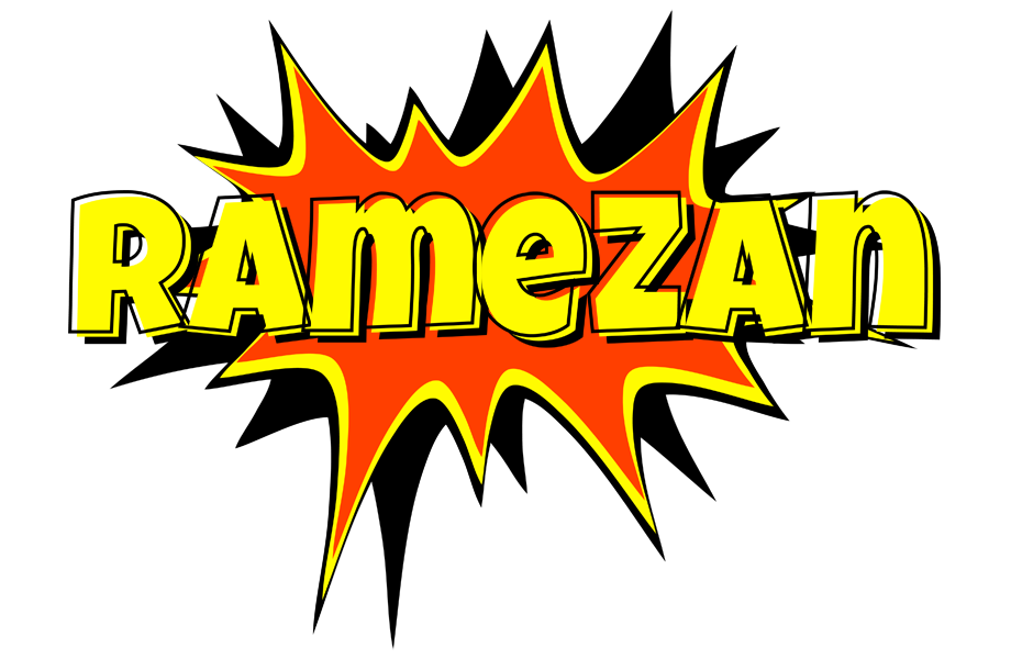 Ramezan bazinga logo