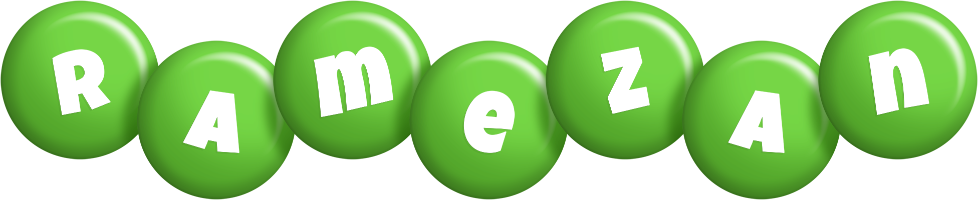 Ramezan candy-green logo