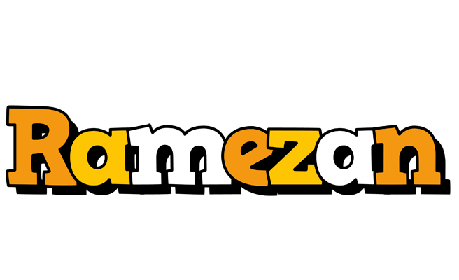 Ramezan cartoon logo
