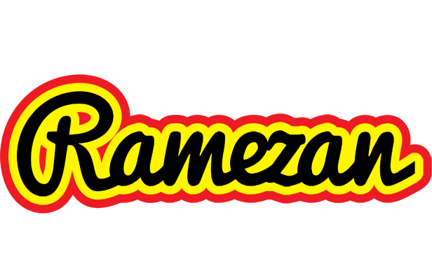 Ramezan flaming logo