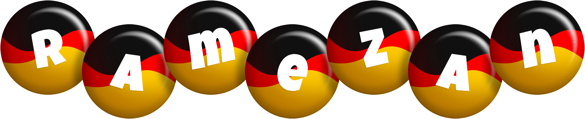 Ramezan german logo
