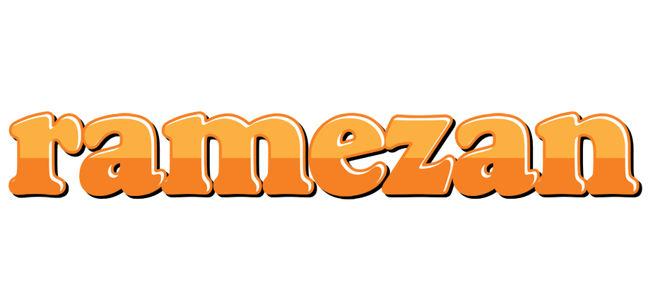 Ramezan orange logo
