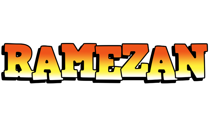 Ramezan sunset logo