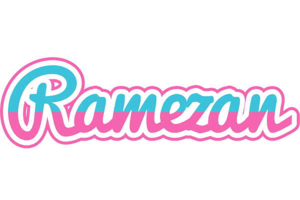 Ramezan woman logo