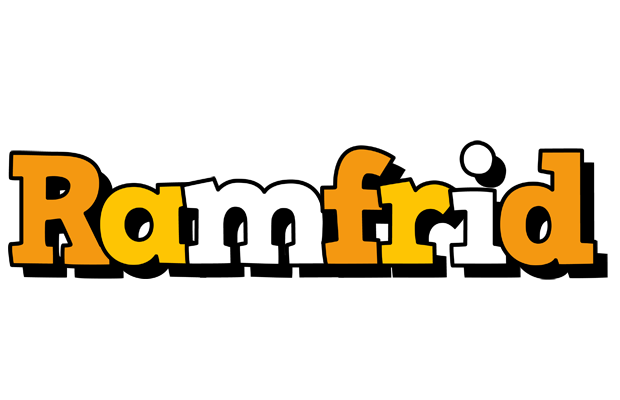 Ramfrid cartoon logo