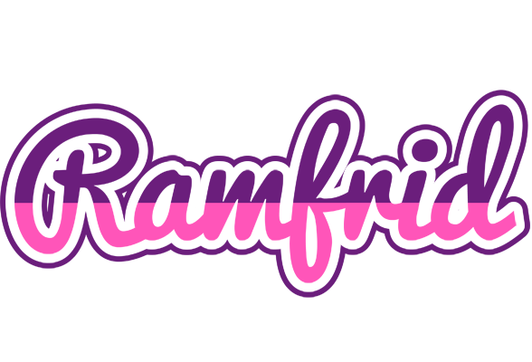 Ramfrid cheerful logo
