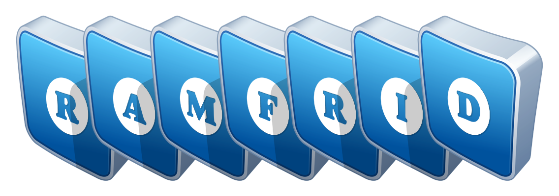 Ramfrid flippy logo