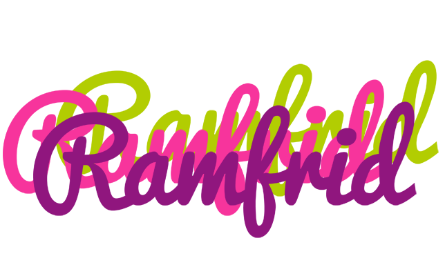Ramfrid flowers logo