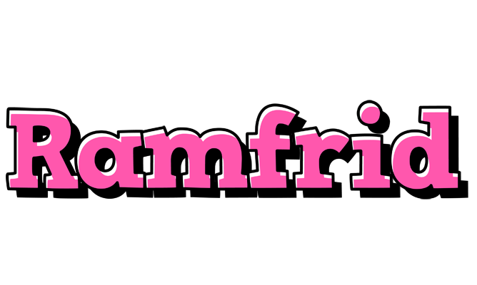 Ramfrid girlish logo
