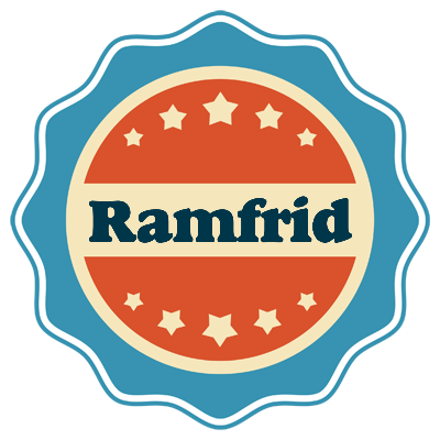 Ramfrid labels logo