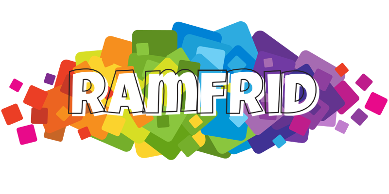 Ramfrid pixels logo