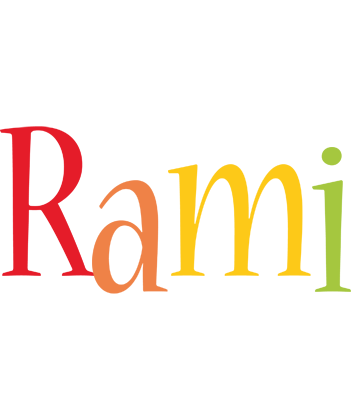 Rami birthday logo
