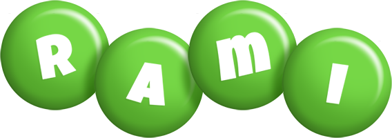 Rami candy-green logo