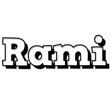 Rami snowing logo