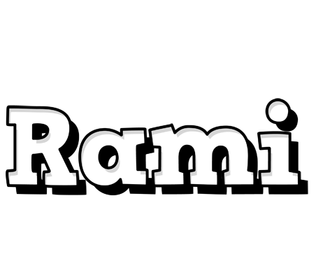 Rami snowing logo