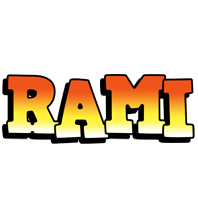Rami sunset logo