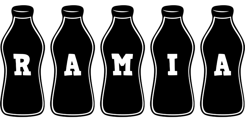 Ramia bottle logo