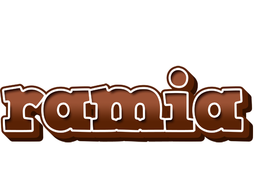 Ramia brownie logo