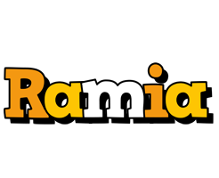 Ramia cartoon logo