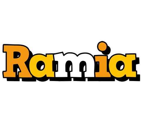 Ramia cartoon logo