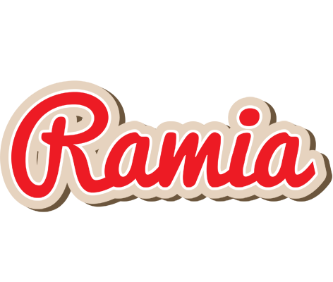 Ramia chocolate logo