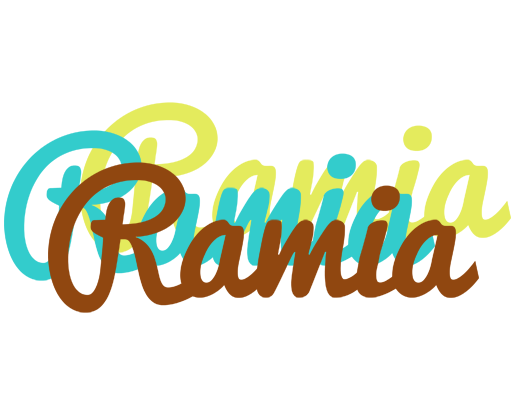 Ramia cupcake logo