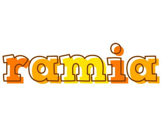 Ramia desert logo
