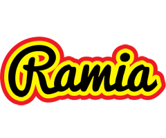 Ramia flaming logo