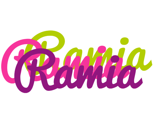 Ramia flowers logo
