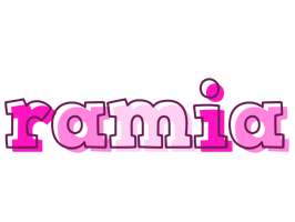 Ramia hello logo