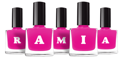 Ramia nails logo