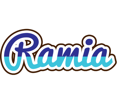 Ramia raining logo