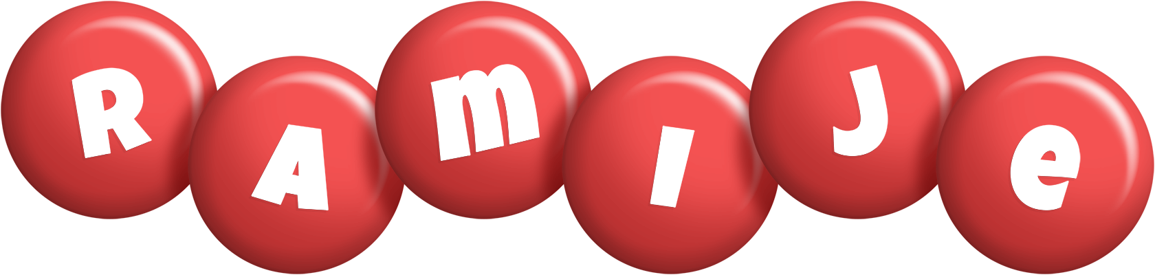 Ramije candy-red logo