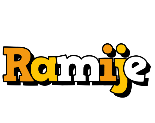 Ramije cartoon logo