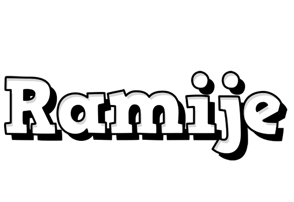 Ramije snowing logo