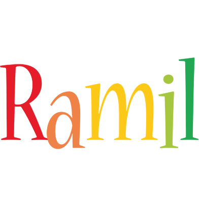 Ramil birthday logo
