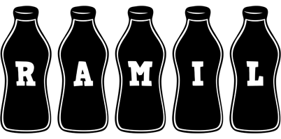 Ramil bottle logo