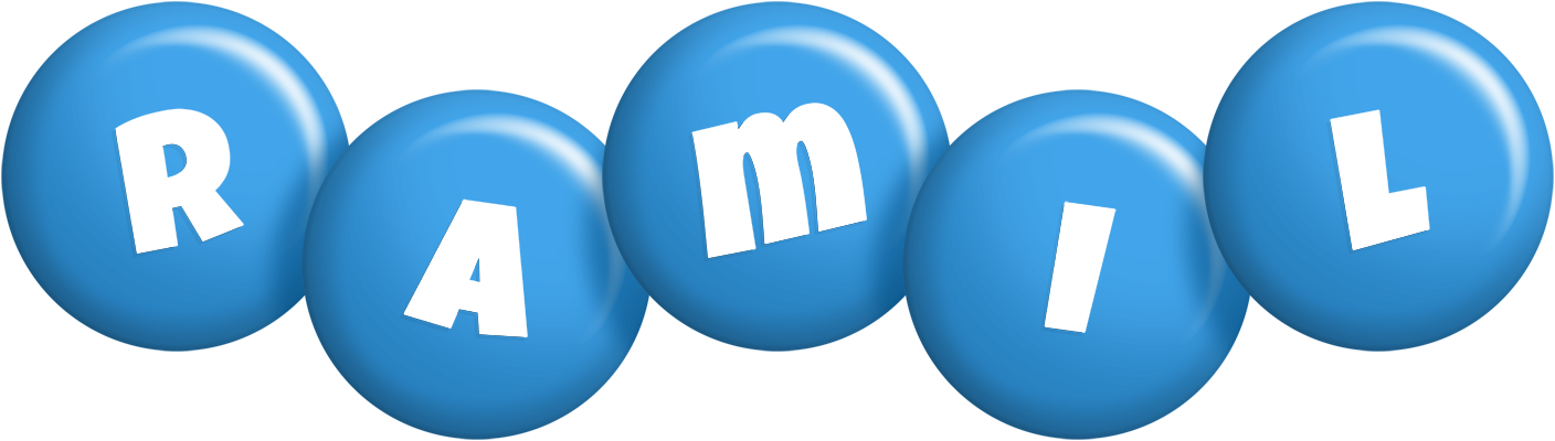 Ramil candy-blue logo