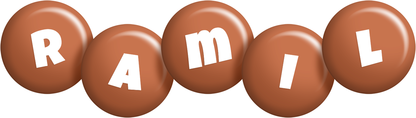 Ramil candy-brown logo