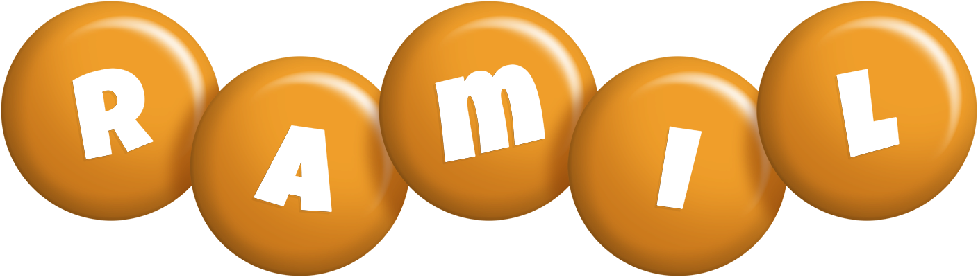 Ramil candy-orange logo